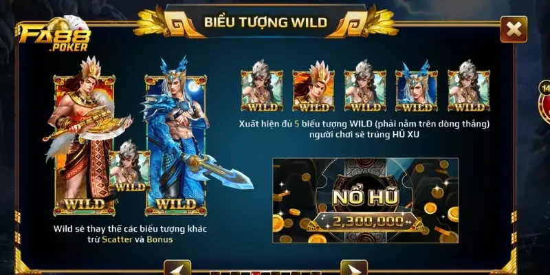 cách chơi slot Sơn Tinh Thủy Tinh