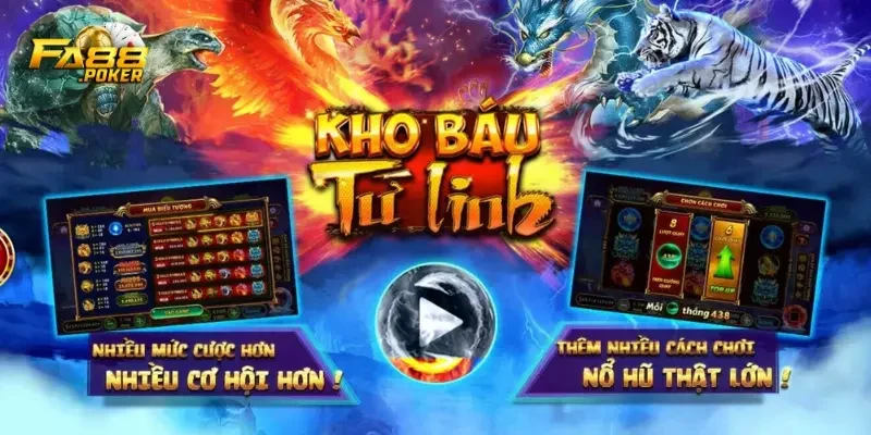 Chơi slot Kho Báu Tứ Linh FA88