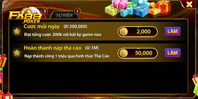 Khuyến mãi FA88 hôm nay